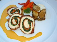 067Saltimbocca vom Huhn